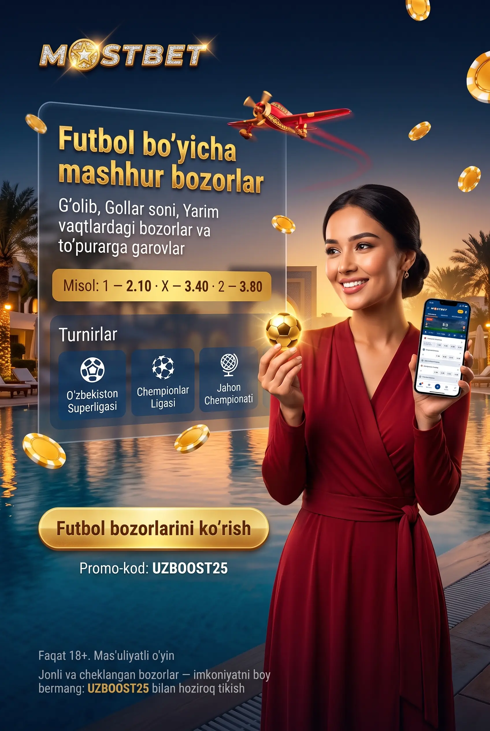 Futbol stavkalari bozorlar ko'rinishi